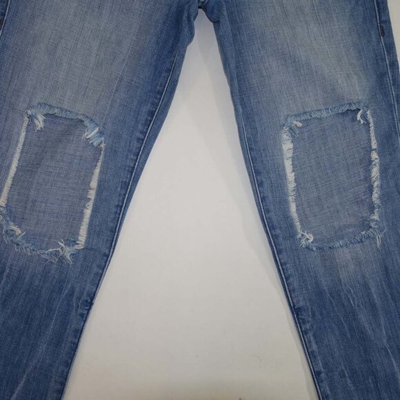 True Religion Starr Cropped Relaxed Straight Jeans Size 28 NWT Second Quarter - Picture 5 of 12